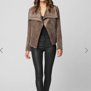 Blank NYC Mushroom Suede Jacket